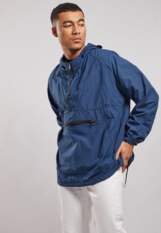 VINTAGE 1/4 ZIP WINDBREAKER JACKET