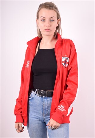 FIFA WOMENS VINTAGE WORLD CUP BRASIL TRACKSUIT JACKET LARGE