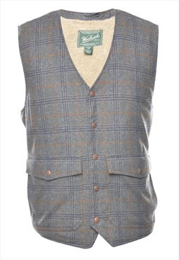 Woolrich Checked Waistcoat - M