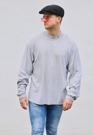 CHAMPION USA MINIMALIST FUNNEL NECK VINTAGE SWEATSHIRT