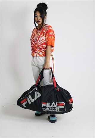 RARE VINTAGE FILA FESTIVAL WEEKEND DUFFLE BAG