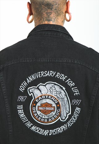 VINTAGE 80S ORIGINAL LEE BASIC DENIM JACKET/ S6704