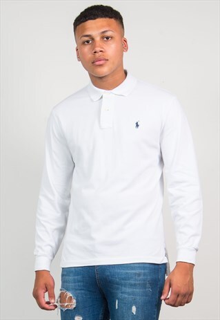 RALPH LAUREN LONG SLEEVE POLO T-SHIRT