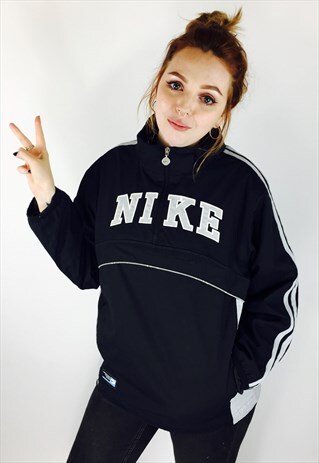 NIKE BIG LOGO PULLOVER JACKET