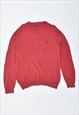 Vintage 90's Polo Ralph Lauren Jumper Sweater Red