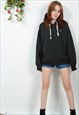 VINTAGE KANGOL 90S HOODIE GREY UNISEX SIZE M