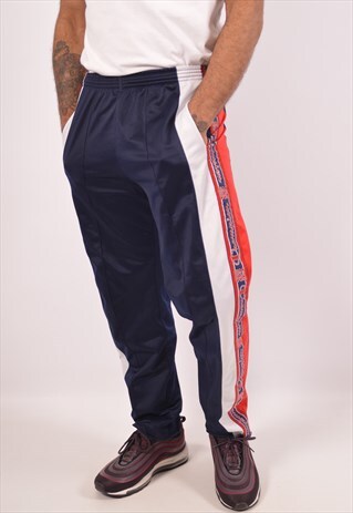 navy blue champion tracksuit