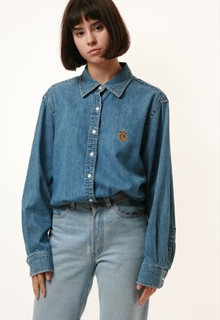 ralph lauren denim shirt ladies