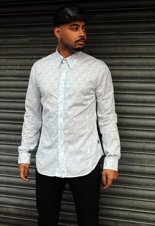 VINTAGE RARE MOSCHINO PRINT SHIRT