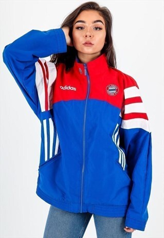 VINTAGE ADIDAS BAYERN MUNICH TRACK JACKET J1302