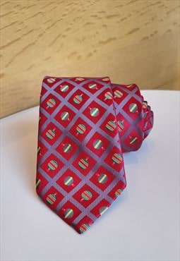 Christmas Theme Ties in Red color