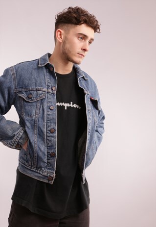 VINTAGE LEVI'S BLANKET LINED DENIM JACKET X199
