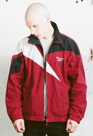 VINTAGE BOLD REEBOK SHELL JACKET