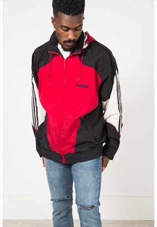 VINTAGE 80S ADIDAS SHELL SPORT JACKET / S1296
