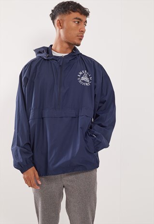 VINTAGE CHAMPION 1/4 ZIP FESTIVAL WINDBREAKER JACKET