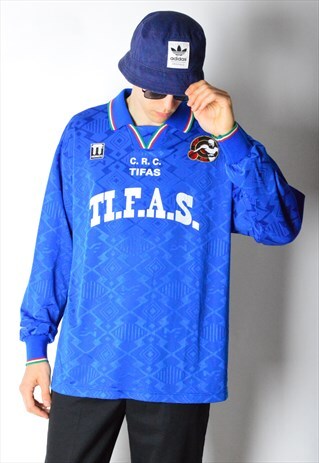 VINTAGE 90S BLUE SPORTS SHIRT