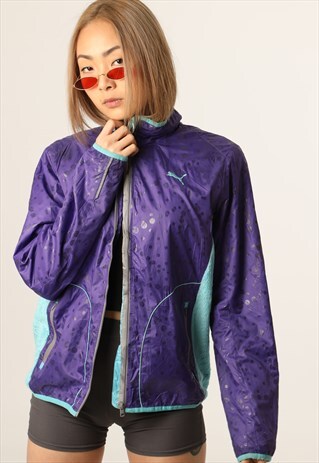 VINTAGE PUMA WINDBREAKER FESTIVAL JACKET