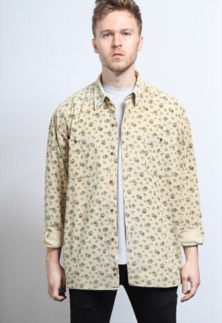VINTAGE CORDUROY CORD SHIRT