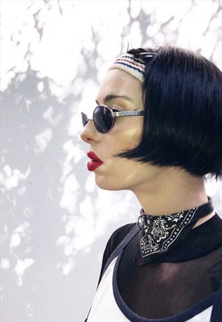 BLACK BANDANA COLLAR