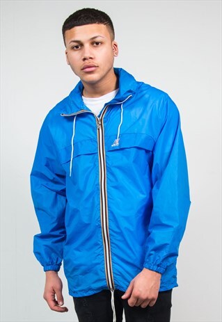 K-WAY WATERPROOF CAGOULE JACKET RAIN
