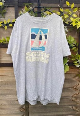 Vintage 1990s fruit of the loom Michigan grey T-shirt XL