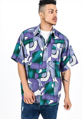 VINTAGE PATTERNED SHIRT S357
