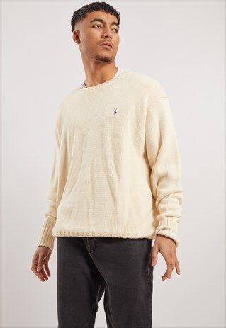 VINTAGE RALPH LAUREN KNITTED JUMPER