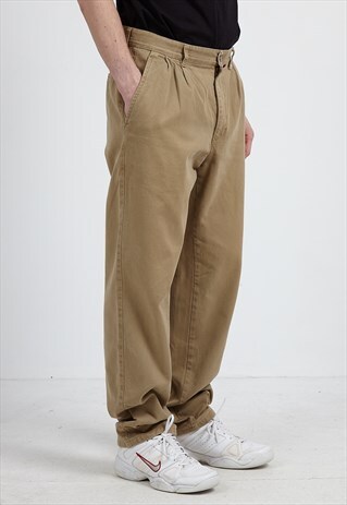 VINTAGE BROWN PIERRE CARDIN CORDUROY TROUSERS BOTTOMS