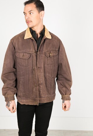 VINTAGE 80S LEE WINTER BLANKET JACKET / R2100C800