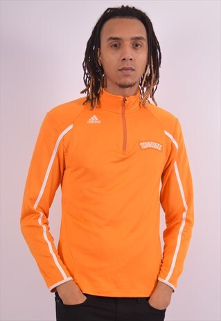 VINTAGE ADIDAS TRACKSUIT TOP ORANGE