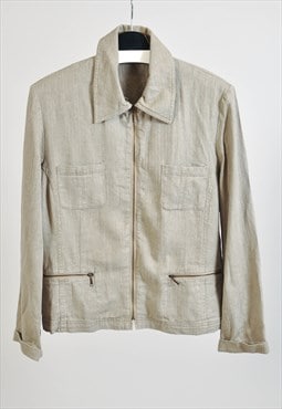 Vintage 00s linen jacket