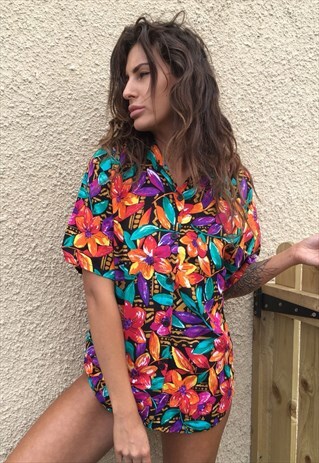 OVERSIZED RETRO 90S 80S VINTAGE UNISEX FESTIVAL SHIRT