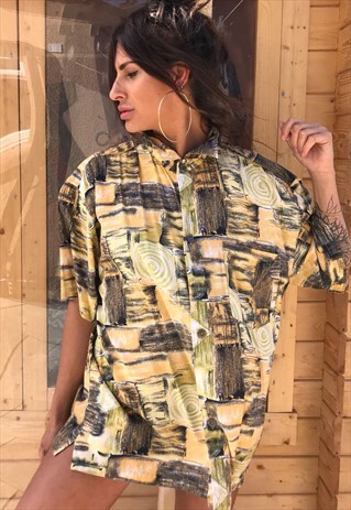 OVERSIZED RETRO 90S 80S VINTAGE UNISEX FESTIVAL SHIRT