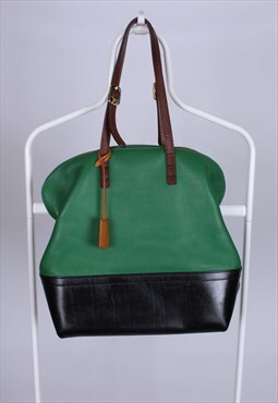 Fendi vintage bag rarity one size green black legit 
