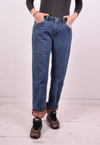 CARHARTT WOMENS VINTAGE JEANS W30 L34 BLUE 90S