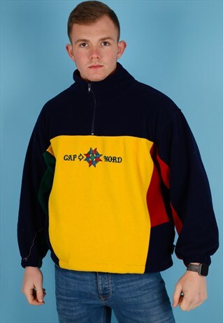 VINTAGE FLEECE JACKET IN MULTI NJ617