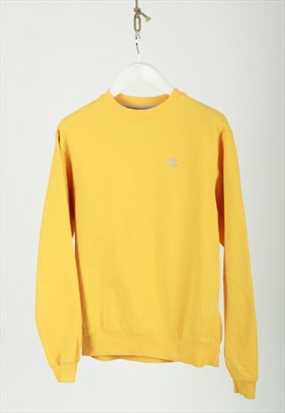 VINTAGE CHAMPION EMBROIDERED SINGLE POINT LOGO SWEATSHIRT
