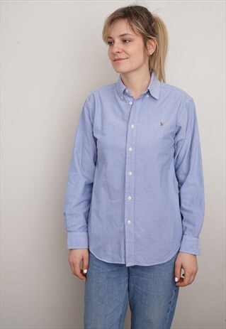 RALPH LAUREN SHIRT IN BLUE