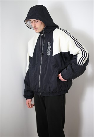 VINTAGE ADIDAS ORIGINALS PUFFER PADDED COAT