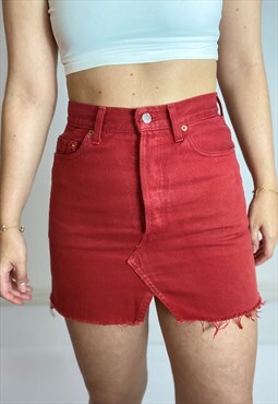 Vintage Levi 501 Denim Skirt