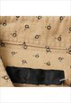 VINTAGE BEIGE PATTERNED CORDUROY SHIRT MENS