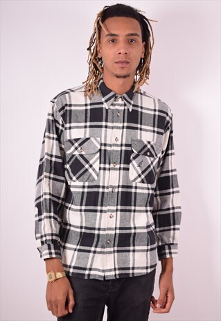 AUSTRALIAN L'ALPINA MENS VINTAGE LUMBERJACK SHIRT LARGE 90S