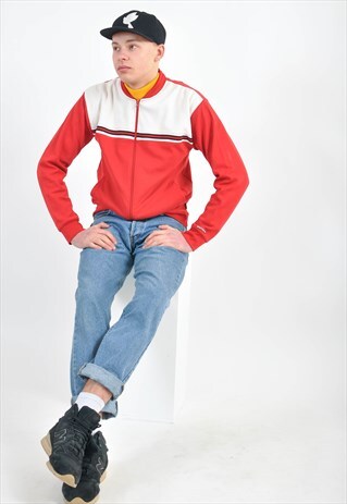 VINTAGE 80'S TRACK BOMBER JACKET