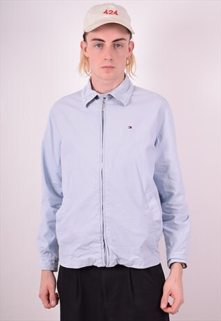 TOMMY HILFIGER MENS VINTAGE HARRINGTON JACKET MEDIUM 90'S