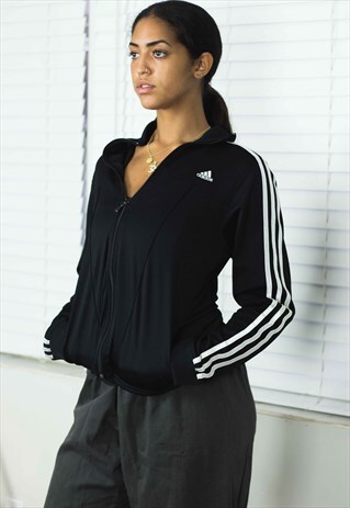 VINTAGE ADIDAS JACKET LOGO 90S L 12.7