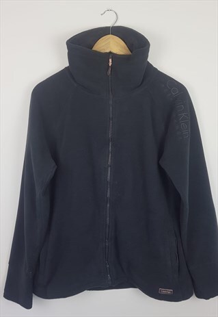 VINTAGE CALVIN KLEIN FLEECE SWEATSHIRT GREY