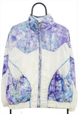 Vintage East West White Windbreaker Jacket Womens