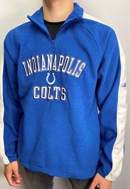 Vintage NFL Reebok 1/4 zip Indianapolis Colts fleece (L)