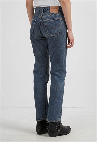 VINTAGE BLUE LEVI'S 501 FIT DENIM JEANS