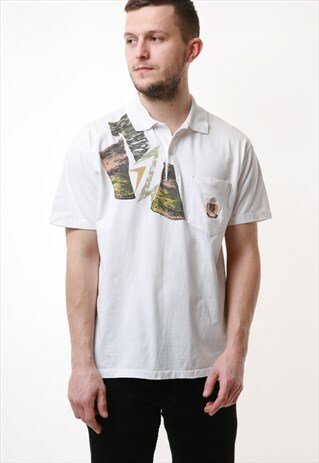VINTAGE RARE VTG BOSS COTTON T-SHIRT 14307